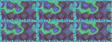 Klasik taslak çizimi. Çiçeksel mor, dikişsiz desen. Raster çiçek izi..