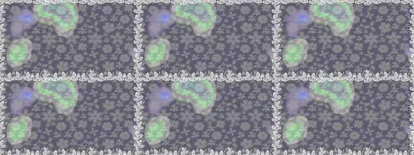 Raster illüstrasyonu. Gri renklerde bahar çiçekleri. Raster çiçek desenli ve çiçekli..