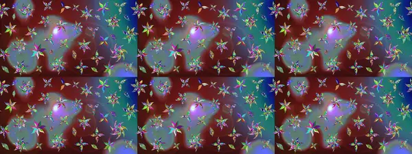 Çiçekli zambakların eskiz geçmişi. Parlak çiçekli kolaj çiçekleri kahverengi. Çiçek tasarımı için inanılmaz kolaj cennet tarzı..