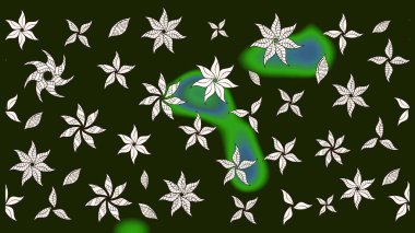 Motley illüstrasyonu. Küçük renkli çiçekler. Küçük çiçekte güzel bir desen. Çiçekli bahar çiçekleri. Moda baskıları için zarif bir şablon.