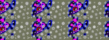 Çiçekli tebrik kartı. Raster illüstrasyonu. Doğum günü kartı ya da düğün davetiyesi. Suluboya çiçek buketi. Çiçek arkaplan. Yeşil renklerde.