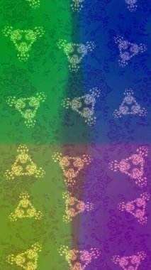 Geleneksel klasik süs. Arabesk ile klasik model. Arabesk ve çiçekli doğu raster desenleri.