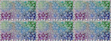 Modern gelişim, gri raster arka plan duvar kağıdı çizimi, klasik çizgi, desenli desenli çiçekler, çiçekli süsler. Çiçekli el, pürüzsüz desen..