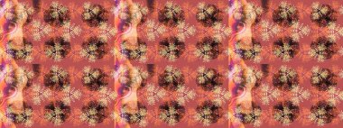 Kışın sembolü, mutlu noeller, mutlu yeni yıl kutlaması Raster illüstrasyonu. Soyut duvar kâğıdı, ambalaj dekorasyonu. Pembe, kahverengi ve turuncu renkler üzerine resim. Kar tanesi kadar basit..