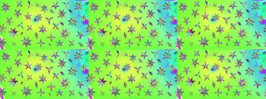 Yumuşak, bahar çiçekli arka plan. Yeşil renkli çiçekler. Raster çiçek desenli ve çiçekli..