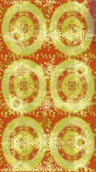 El çizimi, dövme stili karalama, kumaş tasarımı ve Raster illüstrasyonunda kartlar. Sarı, turuncu ve nötr mandala şeklindeki kar tanelerini sanat terapisi tarzı zen çizimler için birleştirin..