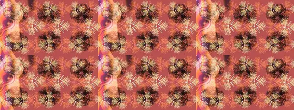 Kışın sembolü, mutlu noeller, mutlu yeni yıl kutlaması Raster illüstrasyonu. Soyut duvar kâğıdı, ambalaj dekorasyonu. Pembe, kahverengi ve turuncu renkler üzerine resim. Kar tanesi kadar basit..