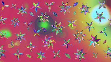 Güzel suluboya yaz çiçekleri deseni..