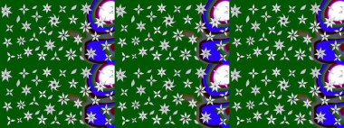 Modern çiçek arkaplanı. Parlak renkli çiçekli ve yeşil yapraklı harika bir çiçek deseni. Moda baskıları için zarif bir şablon. Halk stili.