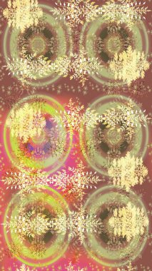 Düz yatıyordu. Kışın bej, nötr ve kahverengi renkte kar tanesinden yapılma. Kış konsepti Raster illüstrasyonu.