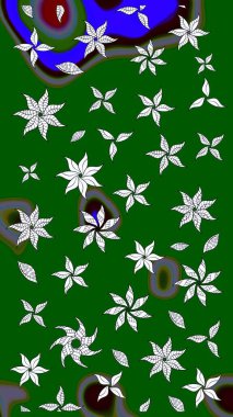 Raster Henna dövme stili. Tekstil, tebrik kartı, boyama kitabı, telefon kılıfı baskısı için kullanılabilir. Etnik Mandala süsü. Hint çiçekli desenli şal desenli..