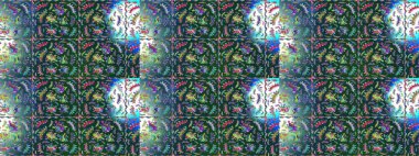 Ethnic Mandala ornament. Can be used for textile, greeting card, coloring book, phone case print. Indian floral paisley medallion pattern. Raster Henna tattoo style.