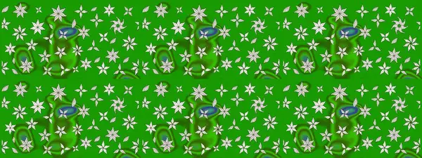 Çiçekler yeşile. Eskiz arkaplan modeli. Suluboya, elle çizilmiş. Raster stoku.