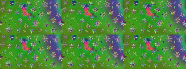 Çizim çiçek deseni duvar kağıdı, web sitesi arka planı, ambalaj kağıdı, davetiye, broşür, afiş veya web sitesi için kullanılabilir. Karalama elementleri. El çizimi Raster illüstrasyonu.