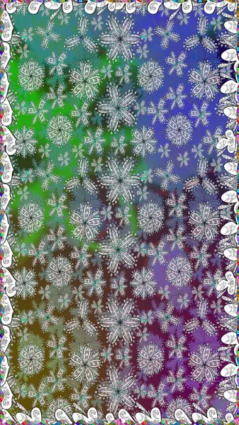 Raster çiçek izi. Çiçeksel gri, pürüzsüz desen. Klasik taslak çizimi.