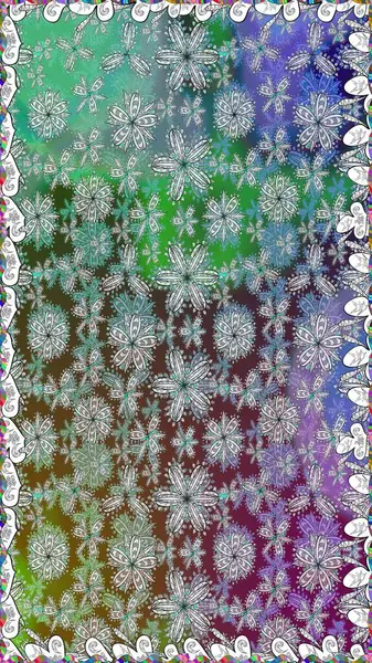 Raster deseni. El çizimi desen. Art Inspi tarzı çiçekler ve arka plan bırakıyor. Karalama çiçekleri kusursuz desen.