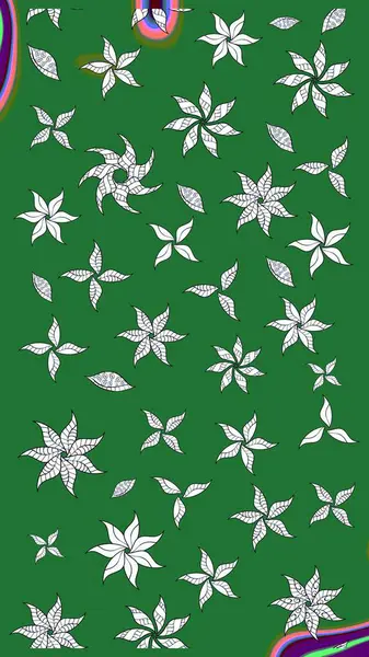 Motley illüstrasyonu. Moda baskıları için zarif bir şablon. Küçük çiçekte güzel bir desen. Çiçekli bahar çiçekleri. Küçük renkli çiçekler..