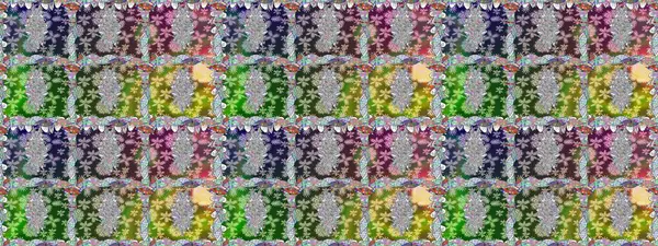 Tropik çiçekler. Tişörtsüz arka plan deseni. Renkli çiçekler.