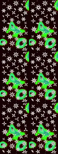 Küçük siyah çiçeklerle oldukça eski bir besin torbası deseni. Tekstil, kumaş, kapaklar, duvar kağıtları, baskı, paket, koleksiyon defteri, örgü, dekupaj için çiçek arkaplanı..