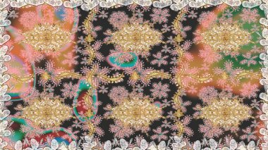 Kış sembolü, Mutlu Noeller, Mutlu yıllar 2019. Altın kar taneleri basit, pürüzsüz desen. Gri renkli Raster altın deseni. Soyut duvar kağıdı, ambalaj dekorasyonu.