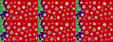 Çiçekli, yapraklı, çiçek desenli eskiz. El çizimi. Raster illüstrasyonu.