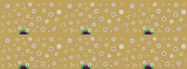 Sarı renkli çiçekler. Çizim çiçek deseni duvar kâğıdı olarak kullanılabilir. Raster illüstrasyonu.