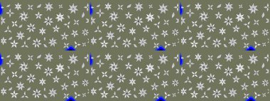 Yeşil renkli çiçekler. Renkli Yaz Temalı eskiz kalıbı. Düz Çiçek Elementleri Tasarımı. Çiçekli retro deseni çiz.