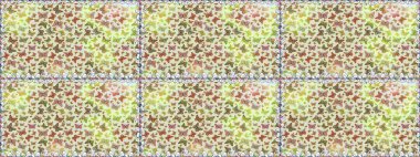 Raster illüstrasyonu. Kumaş, kağıt, ambalaj kâğıdı ve duvar kağıdı tasarımı için hoş bir arka plan. Gri ve nötr arkaplanda kelebek deseni.