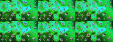 Düğün davetiyeleri için çiçek deseni, tebrik kartları, hatıra defteri, baskı, hediye paketi, imalat. Düzenlenebilir. Suluboya stilinde yeşil çiçekli zarif çizim deseni, tasarım elementleri.