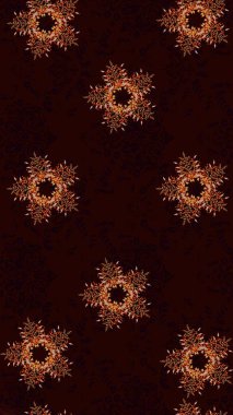 Yeni yıl dekoratif kar taneleri arka planı. El çizimi Noel Raster illüstrasyonu. Kış Kar Taneleri Karalamaları.