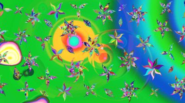 El çizimi Raster çizimi. Çizim çiçek deseni duvar kağıdı, web sitesi arka planı, ambalaj kağıdı, davetiye, broşür, afiş veya web sitesi için kullanılabilir. Karalama elementleri.