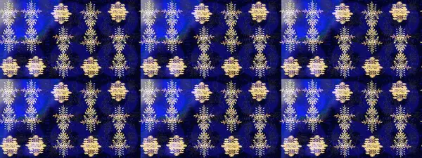 Mavi, siyah ve mor renkli kar taneleri. Raster illüstrasyonu. Renkli arka planda izole tatlı kar taneleri. Kar tanesi raster deseni.