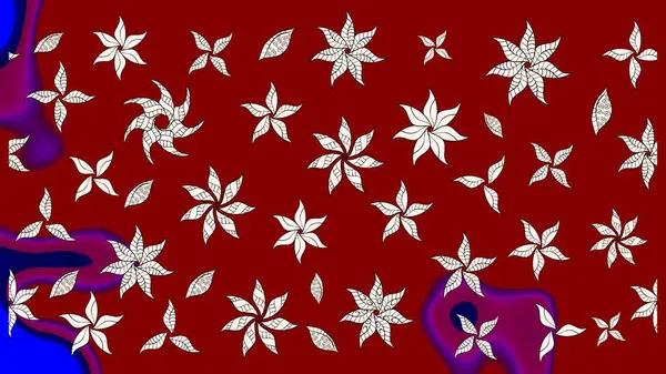 Ton halinde. Dekorasyon ve tasarım için güzel bir desen. Moda baskısı. Suluboya desenli çiçek deseni. Çiçeğin suluboya çizimlerinin zarif deseni.