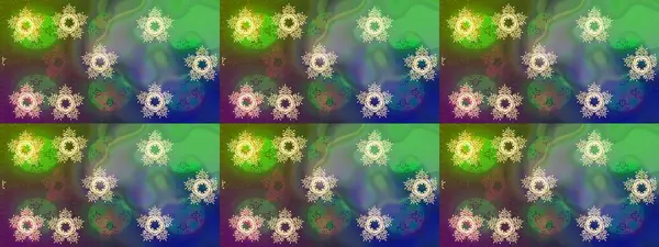 Snowflakes desen. Arka plan üzerinde izole soyut kar taneleri ile düz tasarım. Kar taneleri arka plan. Kar tanesi süs desen. Raster illüstrasyon.