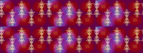 Renkli arka planda izole tatlı kar taneleri. Kırmızı, mor ve mor renkli kar taneleri. Kar tanesi raster deseni. Raster illüstrasyonu.