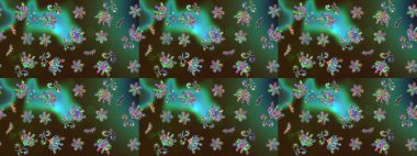 Kar taneleri arka planda. Arkaplanda soyut kar taneleri olan düz tasarım. Kar tanesi süsleme deseni. Raster illüstrasyonu. Kar taneleri deseni.