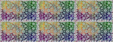 Dekorasyon ve tasarım için güzel bir desen. Suluboya desensiz çiçek buketi. Çiçeğin suluboya çizimlerinin mükemmel deseni. Ton halinde. Moda yazdırma.