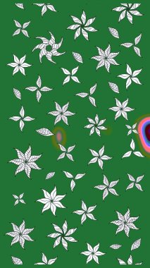 Tekstil, tebrik kartı, boyama kitabı, telefon kılıfı baskısı için kullanılabilir. Etnik Mandala süsü. Raster Henna dövme stili. Hint çiçekli desenli şal desenli..