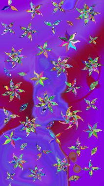 Ton halinde. Dekorasyon ve tasarım için güzel bir desen. Suluboya desenli çiçek deseni. Çiçeğin suluboya çizimlerinin mükemmel deseni. Moda yazdırma.