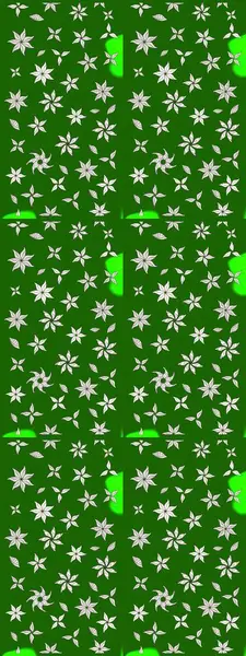 Yeşil renkli çiçekler. Renkli Bahar temalı eskiz kalıbı. Çiçekli çiçek deseni, suluboya. Düz Çiçek Elementleri Tasarım Raster illüstrasyonu.