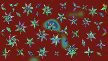 Güzel kumaş deseni. Güzel suluboya yaz çiçekleri deseni..