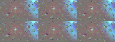 Organik elementler. Botanik çizim kalıbı. Raster deseni. Suluboya etkisi.