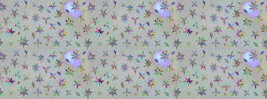 Doğal kozmetik ürünleri, parfüm, çiçekçi dükkanı için bahar ihalesi tasarımı. Paket kağıdı için en iyisi. Karşılama ya da düğün geçmişi olarak kullanılabilir. Gri lale çiçekli Raster çizim deseni.