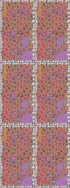 Elin kusursuz deseni suluboya desenli siluet kelebekleri. Bej ve nötr renklerde bir resim. Raster illüstrasyonu. Klasik tarzda..