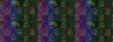 Fantezi kumaş deseni. Çiçekler, suluboya ile sorunsuz çiçek desenli. Raster desen.