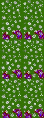 Güzel kumaş deseni. Güzel suluboya yaz çiçekleri deseni..