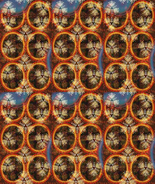 El çizimi Noel Raster illüstrasyonu. Yeni yıl dekoratif kar taneleri arka planı. Kış Kar Taneleri Karalamaları.