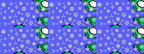 Güzel eskiz şekli. Raster çiçekli arka plan. Yazdır. Güzel kumaş deseni. Renkli Yaz Temalı eskiz kalıbı. Düz Çiçek Elementleri Tasarımı.