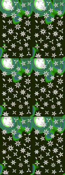 Halk tarzı. Moda baskıları için zarif bir şablon. Parlak renkli çiçekleri ve gri renkli yaprakları olan harika bir çiçek deseni. Modern çiçek arkaplanı.