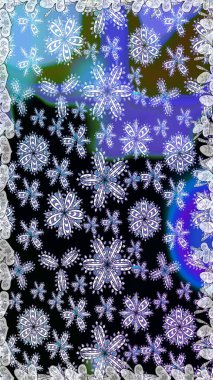 Sorunsuz çiçek deseni kaydırma kağıt, davet, el ilanı, afiş veya Web sitesi Web sitesi arka plan duvar kağıdı için kullanılabilir. Elle çizilmiş Raster resim. Parlak unsurları.